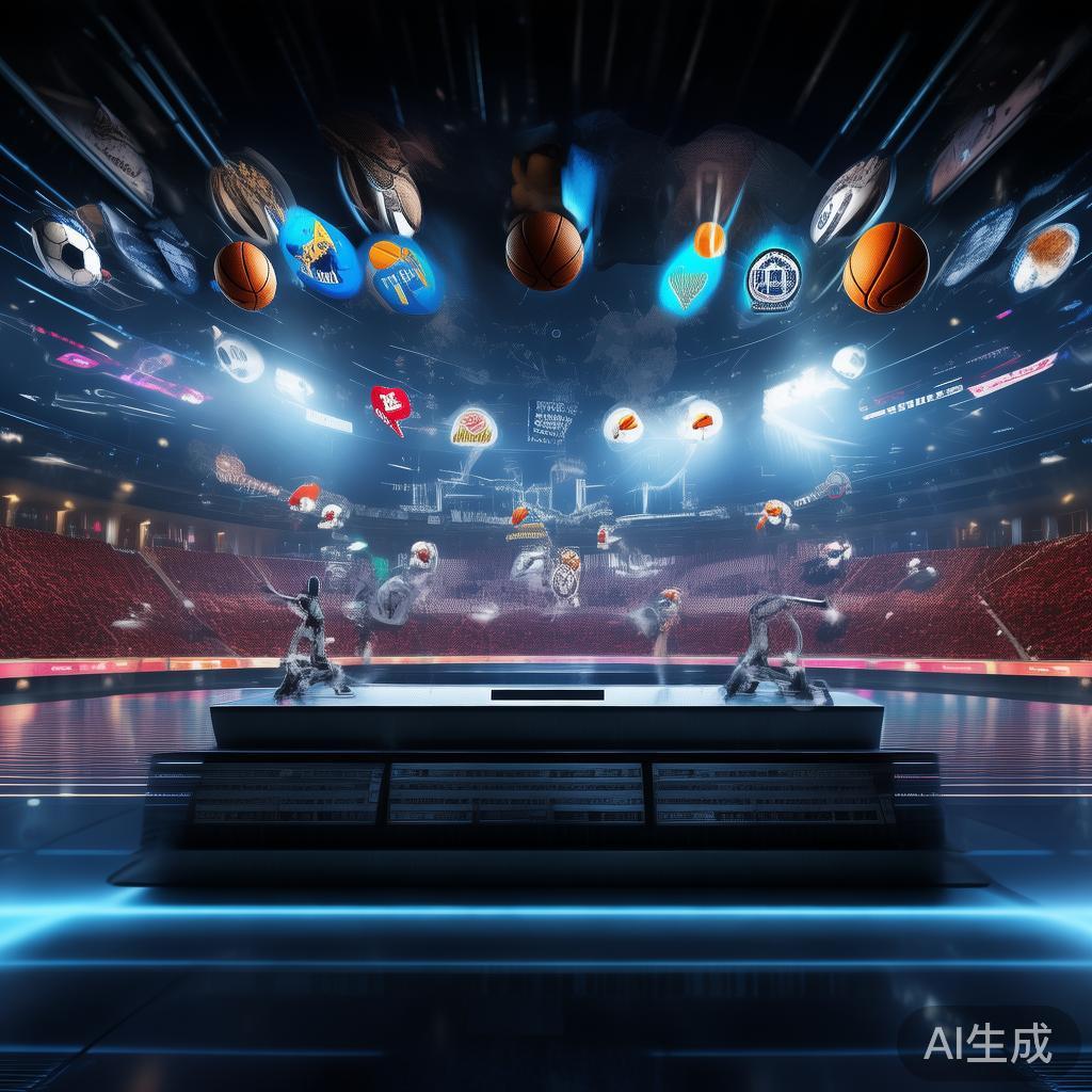 平台与国内外多个知名体育组织、赞助商合作，涵盖篮球